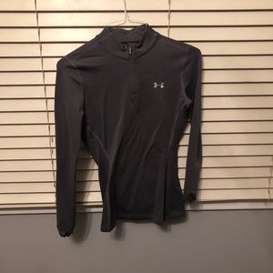 Gray Under Armour half zip